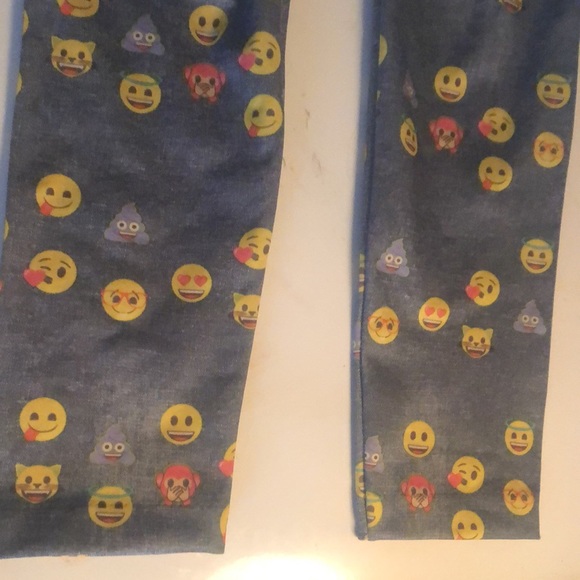 Emoji youth leggings - Picture 2 of 3